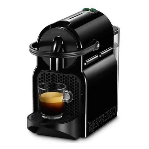 Nespresso Inissia Coffee Machine, 1200W, 120V, 0.7 Water Tank, 10 Capsules, Black, EN80.B