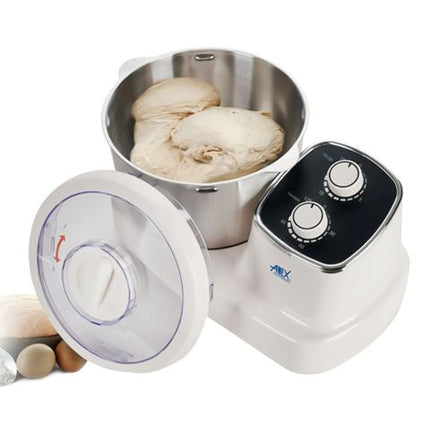 Anex Deluxe Dough Maker, 500W, 5 Liter Capacity, White, AG-2127