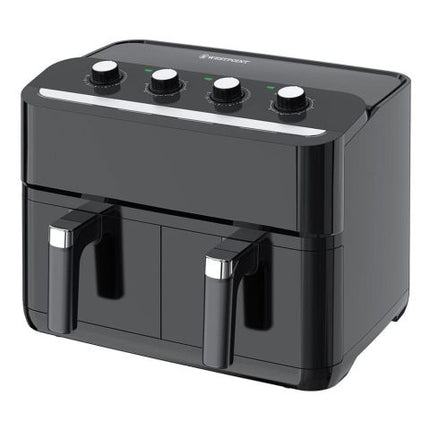 West Point Deluxe Double Basket Dual Air Fryer, 2x1150W, 2x4.5 Liter, WF-4258