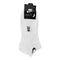Men's Cotton Ankle Socks, White, 1-Pair