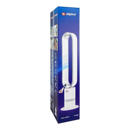 Alpina Electric Bladeless Fan, 100-140V, SF-5000