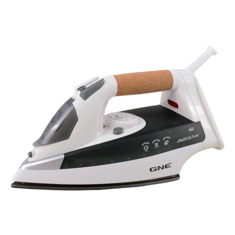Gaba National Steam Iron, 2200W, 250ml Tank Capacity, GN-202