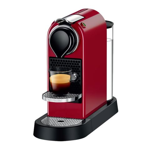 Nespresso Citiz Machine, 1 Liter Water Tank, 7 Pods, Red, C113-EU3-CR-NE2