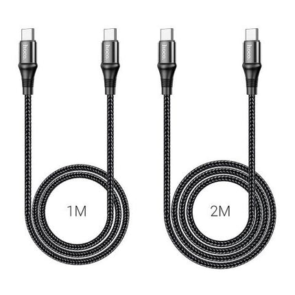 HOCO Exquisito Charging Data Cable, USB-C To USB-C, 100W, 2 Meter, X50