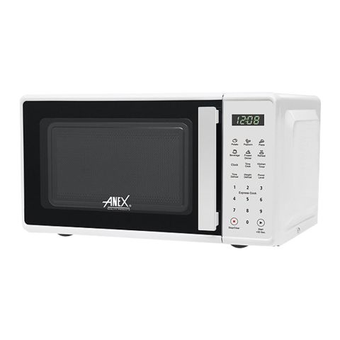 Anex Deluxe Microwave Oven, White, 700W, 20 Liters, AG-9029