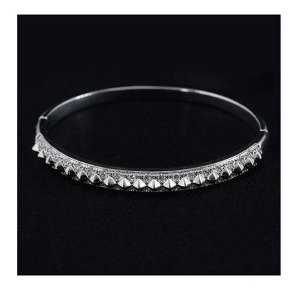 SJ Women's Bangles Jewellery, Silver, BG00361