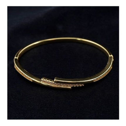 SJ Women's Bangles Jewellery, Golden, BG00362