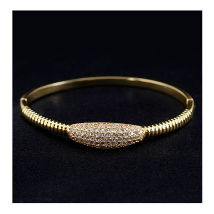 SJ Women's Bangles Jewellery, Golden, BG00367