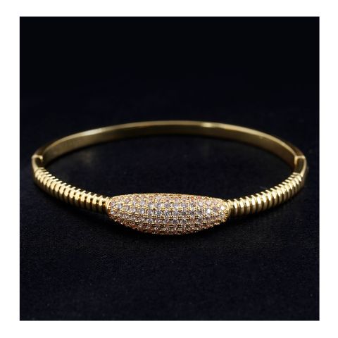SJ Women's Bangles Jewellery, Golden, BG00367