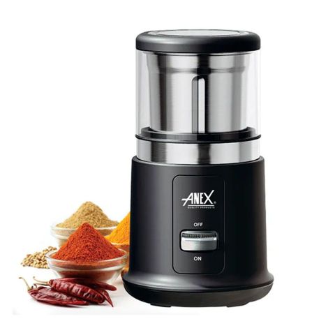 Anex Deluxe Grinder, 250W, 220-240V, 70g Capacity, Black, AG-648