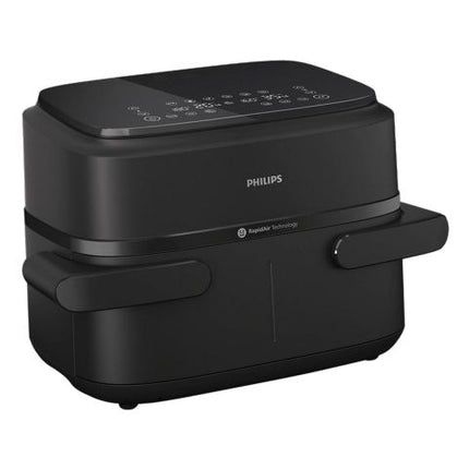 Philips 1000 Series Dual Basket Air Fryer, 2450W, 220-240V, 7.1 Liters Capacity, NA150/09