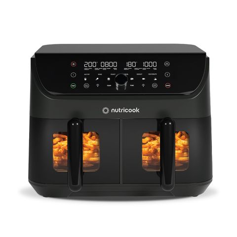 Nutricook Air Fryer DUO 2 Vision, 2400W, 8.5-Liters, NC-AFD185V