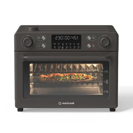 Nutricook 12-In-1 Toaster Oven, 1700W, 30-Liters, Black, NC-AFTO330K