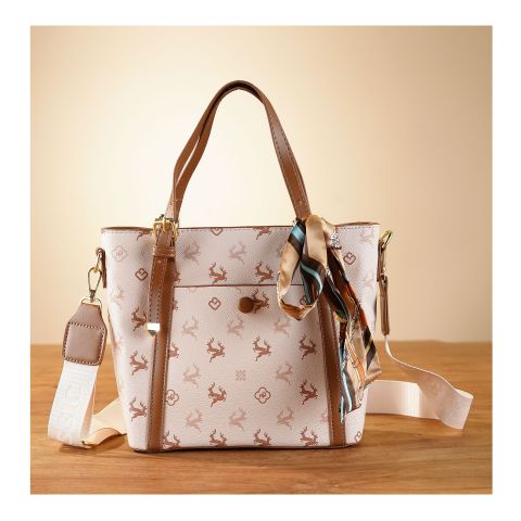 SJ Women's Hand Bag, Brown, 8525S