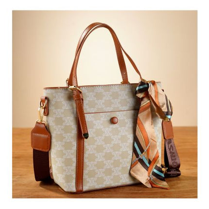 SJ Women's Hand Bag, Coffee, 8525S