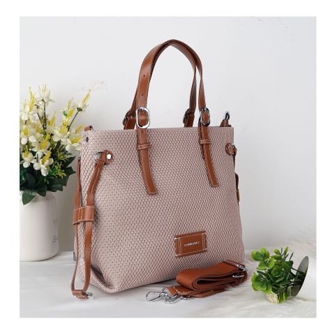 SJ Women's Hand Bag, Apricot, GL24105