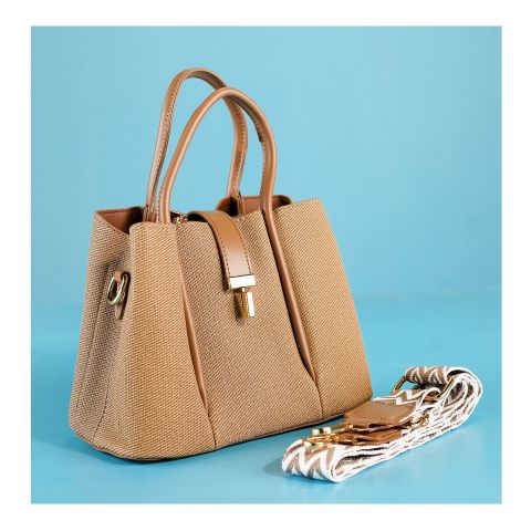 SJ Women's Hand Bag, Khakhi, 18269S