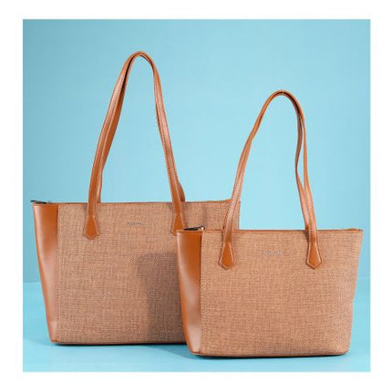 SJ Women's Hand Bag, Brown, AM2315PU