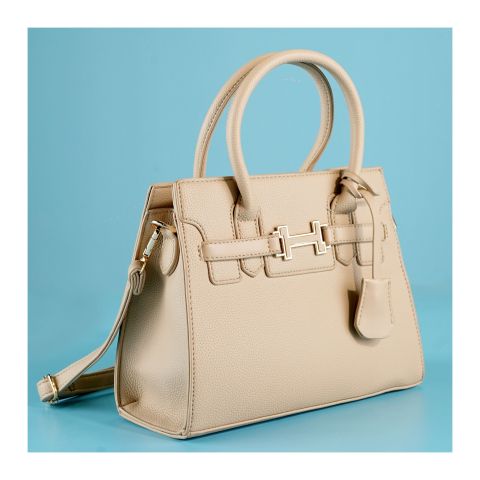 SJ Women's Hand Bag, Beige, 8302S