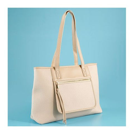 SJ Women's Hand Bag, Beige, 992S