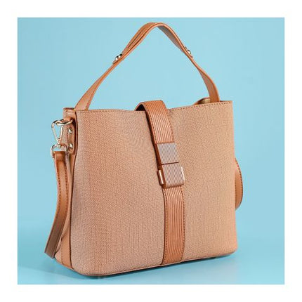 SJ Women's Hand Bag, Brown, P1239
