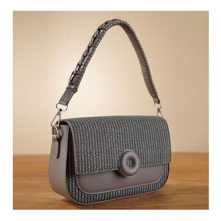 SJ Women's Hand Bag, Grey, 8802S