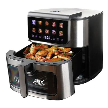 Anex Deluxe Air Fryer, 1700 + 500W, 220-240V, 8 Liters, AG-2125