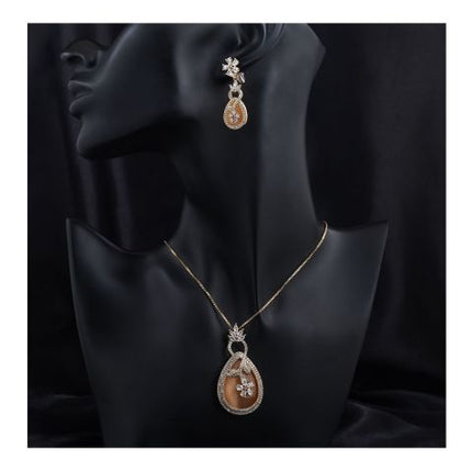 SJ Women's Jewellery Set, Golden Shampion, J.Set 00693