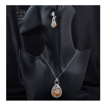 SJ Women's Jewellery Set, Silver Shampion, J.Set 00696