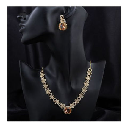 SJ Women's Jewellery Set, Golden Shampion, J.Set 00681