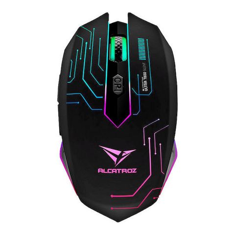 Alcatroz X-Craft Air Ultra 7000 Silent Click Wireless Gaming Mouse
