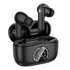 HOCO Singer True Wireless ANC + ENC Noise Reduction Bluetooth Earbuds, 400mAh Case Battery, EQ22, Midnight Black