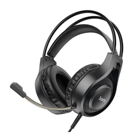 HOCO Tiger Gaming Headset With 1.8 Meter Cable, W106, Black