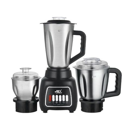 Anex Deluxe Blender & Grinder, 500W, 220-240V, 1.5 Liter Jar, AG-6139SS