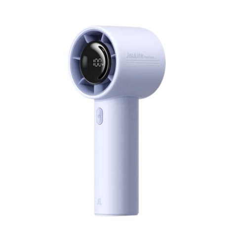 JisuLife Portable Handheld Fan, 5000mAh Battery, 28 Hours Runtime, 10S, Blue