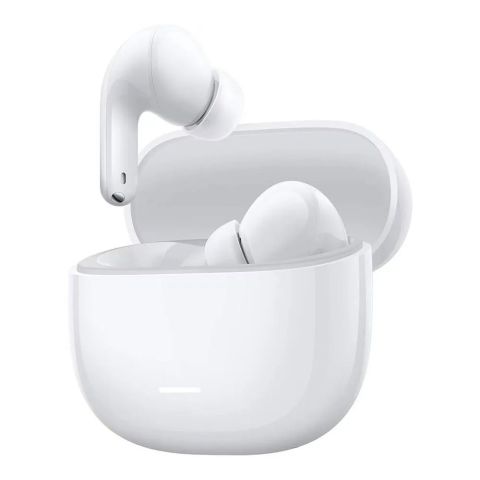 Redmi Buds 8 Lite Earbuds With ANC, 475mAh Case Battery, IP54 Water Resistant, White, M2539E1