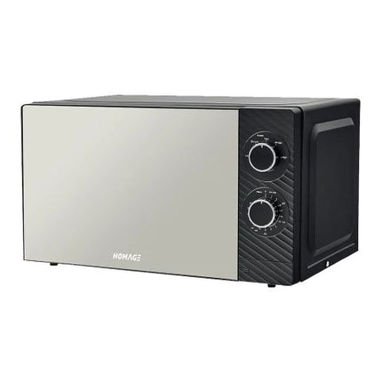 Homage Manual Solo Micowave, 700W, 20 Liters, Black, HMSO-2019B