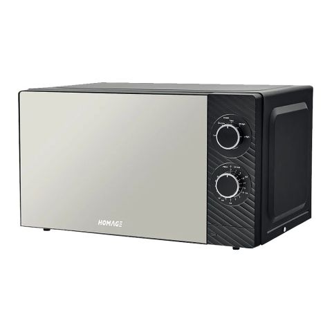 Homage Manual Solo Micowave, 700W, 20 Liters, Black, HMSO-2019B