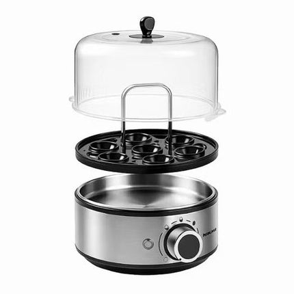 Nikai Egg Cooker, 400W, 220-240V, 7 Eggs Capacity, NEB-701