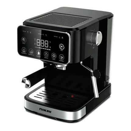 Nikai Premium Series Coffee Maker, 1100W, 1.5 Liters Water Tank, 20 Bar Pressure Pump, NCM-8501P