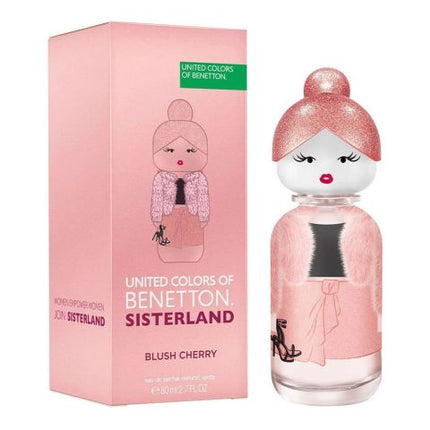 United Colors Of Benetton Sisterland Blush Cherry, Eau De Parfum, For Women, 80ml