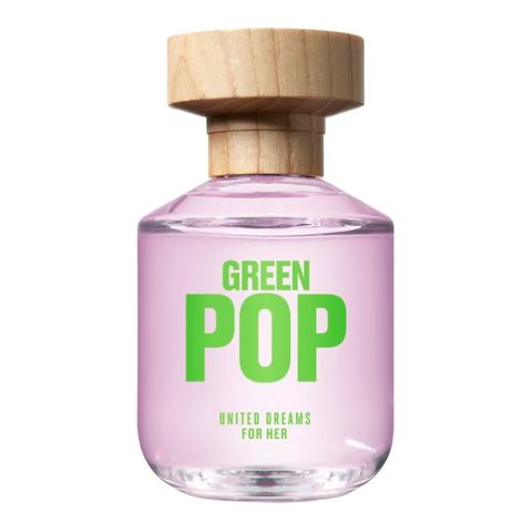 United Colors Of Benetton Green Pop For Her, Eau De Toilette, For Women, 80ml