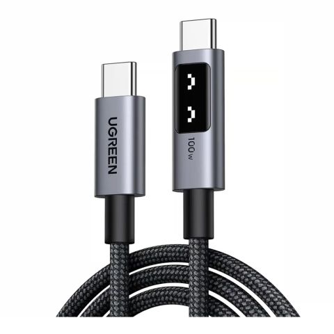 UGreen Fast Charging Cable Braided, USB-C To USB-C, 100W, 1-Meter, 35501