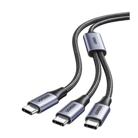 UGreen 2-In-1 Universal Fast Charging Cable, USB-C To Dual USB-C, 140W, 75733