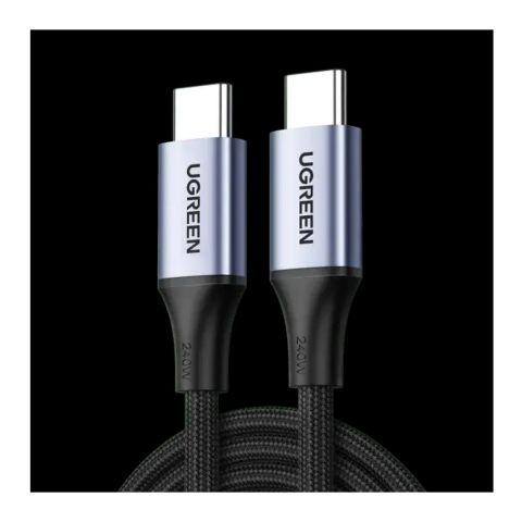 UGreen Fast Charging Aluminium Braide Cable, USB-C To USB-C, 240W, 2-Meters, 90440