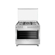 Super General 90X60 Cm 5 Burner Cooking Range with Turbo Fan, SGC9607FSHGF