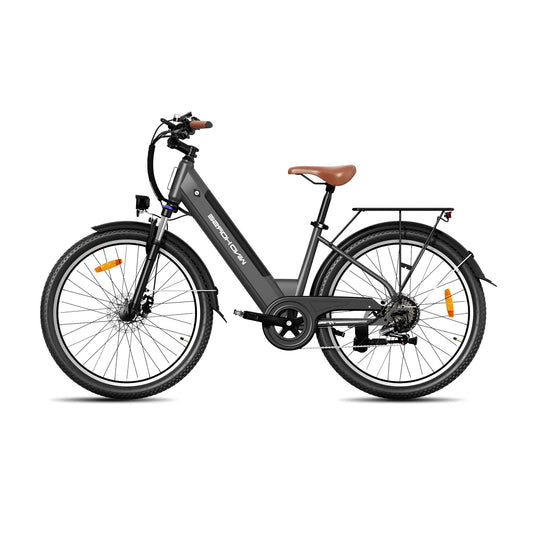 Wind Horse F2 Urban Commuter E Bike - Grey, F2