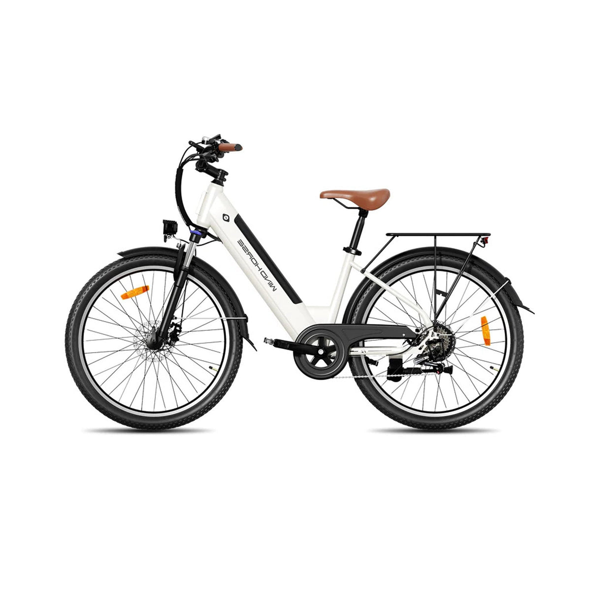 Wind Horse F2 Urban Commuter E Bike - White, F2