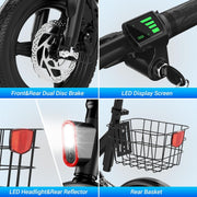 Wind Horse Electric Scooter 500W 25-35KM Range 35KM Speed, W3