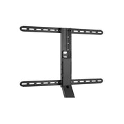 37" to 82" Contemporary Aluminum Pedestal Tabletop TV Stand